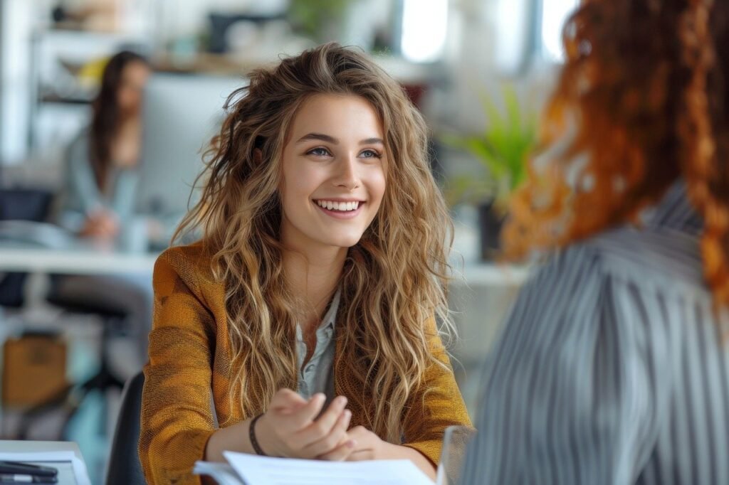 ingilizce mülakat hazırlık danışmanlığı, mülakat simülasyonu, woman, interview, student-8805927.jpg